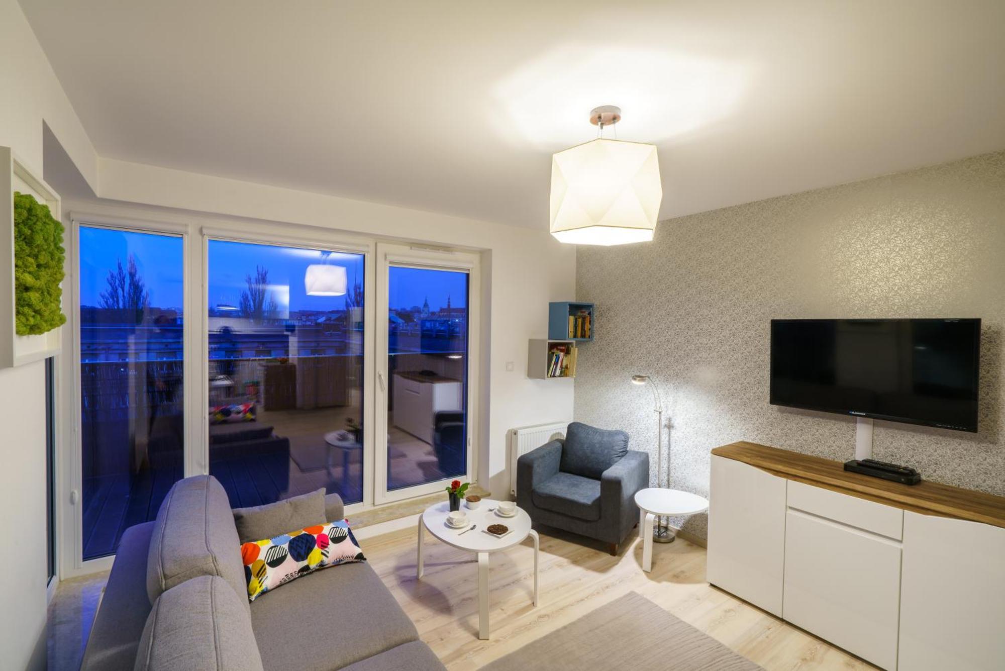Apartament Z Tarasem Kielce Exterior foto